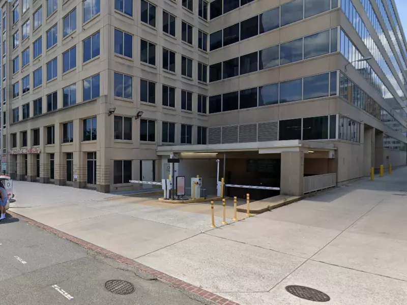 Parking at 300 M St. SE. Garage