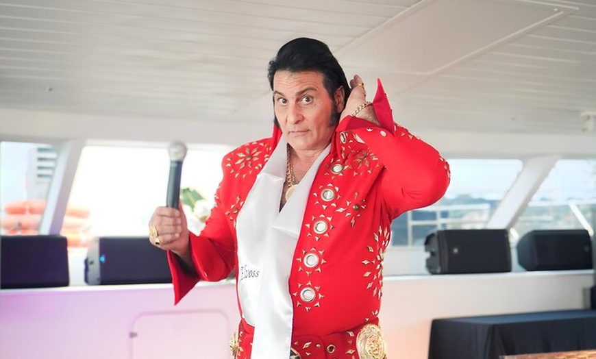 Image 2: Tina Turner vs Elvis Tribute Lunch Cruise with 80's DJ