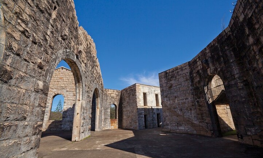 Image 1: Arakoon National Park: Trial Bay Gaol: Life behind bars kids tour