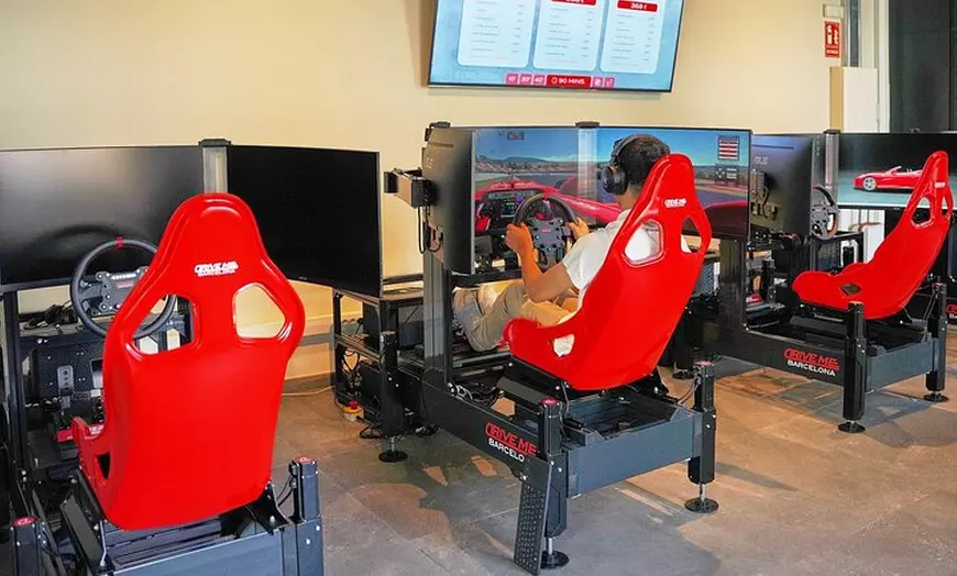 Image 2: Barcelona Sim Racing Experience