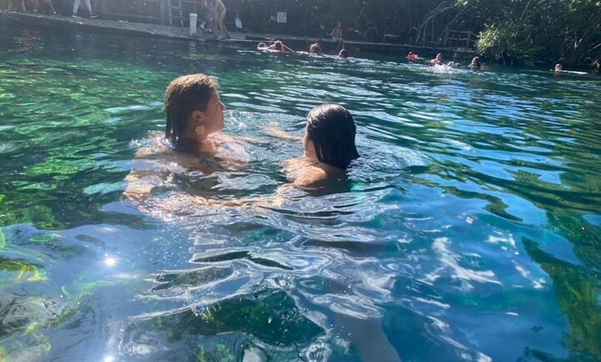 Image 4: Sacred Waters: 3 Cenotes & Hidden Lagoon from Cancun