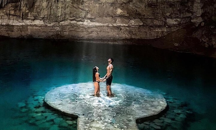 Image 21: Chichen Itza with Suytun and Ik kil cenotes, Valladolid Tour