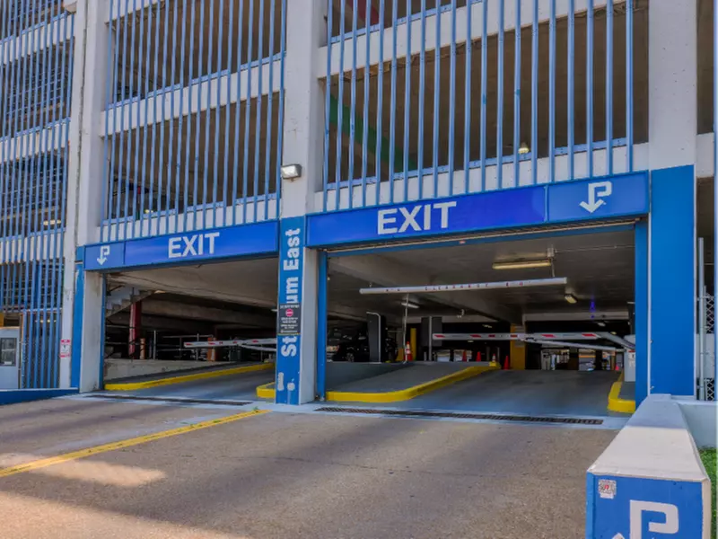 Parking at Stadium East Garage