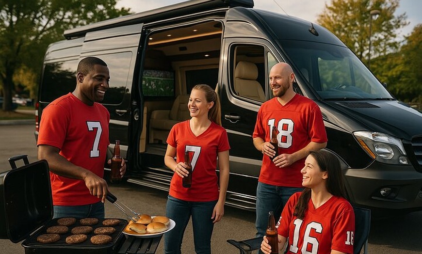Image 5: VIP Gameday Tailgate in a Maybach Sprinter Van