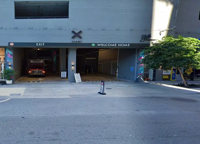 Parking at X Miami Garage - Valet - Second Medium