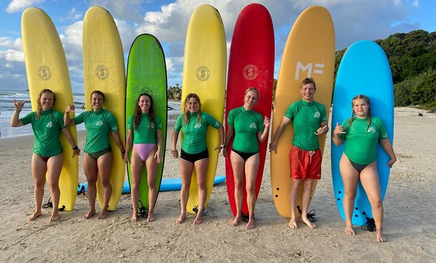 Image 1: Surfing Lessons at Byron Bay Surf School