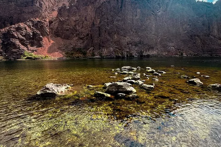 Goldstrike Hot Springs and 124 Degree Magma Heated Waterfall Hike