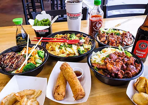 5% Cash Back at Teriyaki Madness