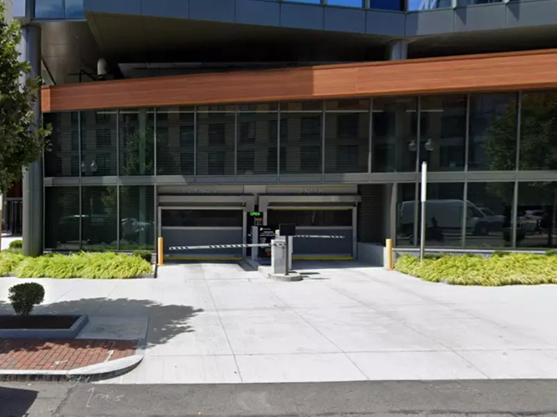 Parking at 321 Harrison Ave. Garage