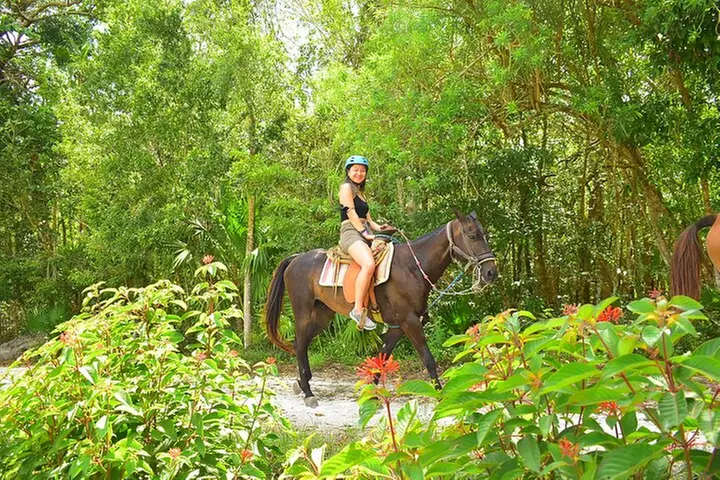 Horseback Riding plus ATV, Cenote, Ziplines, and Lunch - Primary Image