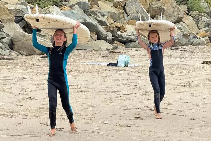 Surf Lessons in Santa Barbara with the Dude