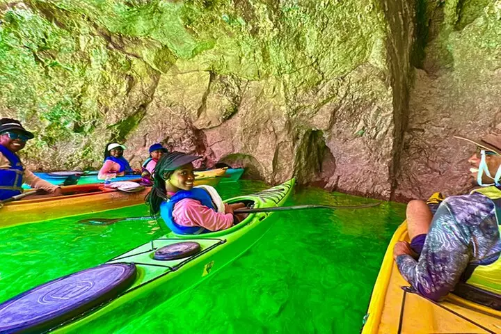 Emerald Cave Kayaking Tour from Las Vegas, Best Dam 1/2 Day Trip