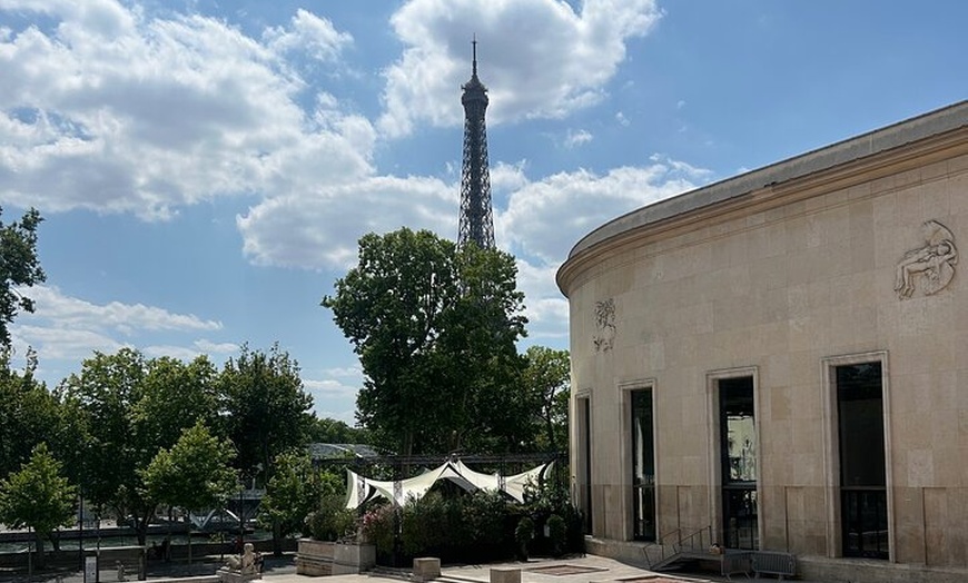 Image 2: Visite de luxe d'art moderne au MAM avec vue sur le vin et la tour ...