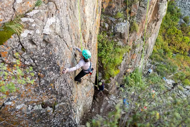 Half-Day Rock Climbing - Telluride - Second Medium
