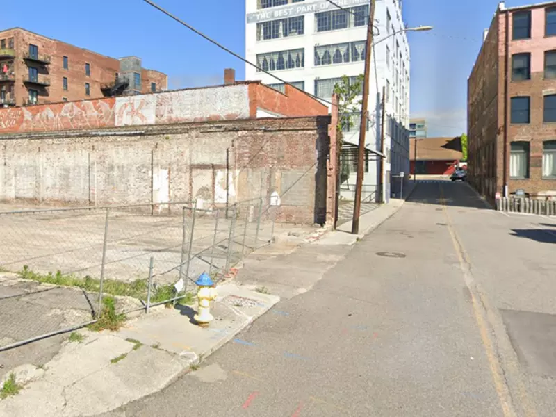 Parking at 121 State St. SW. Lot