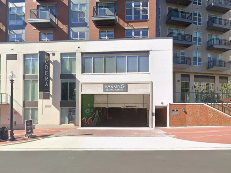 Parking at Modera Falls Church Garage