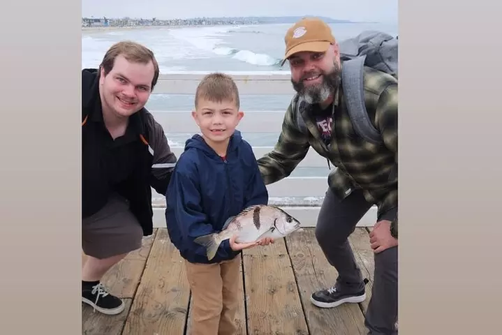 Gone Fishing 2-Hour Guided Pier Fishing Excursion for All Ages!