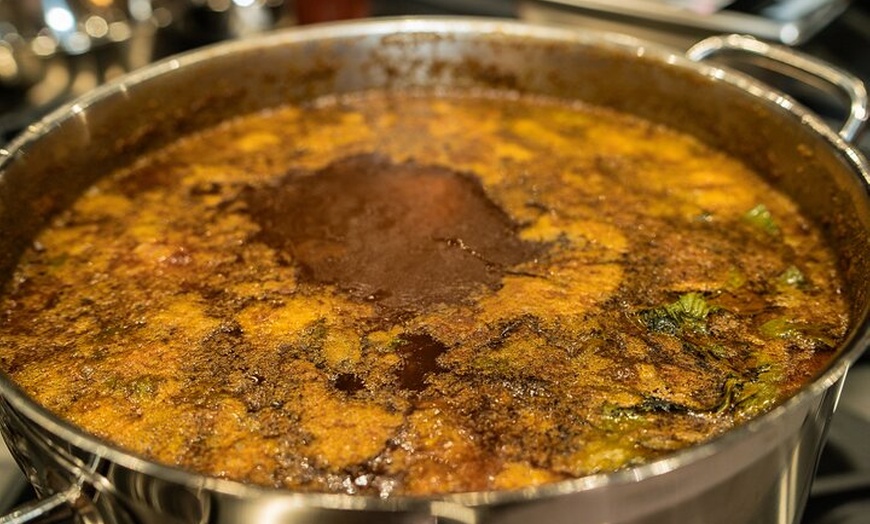 Image 16: Barcelona Paella Cooking Class &amp; Boqueria &amp; Hofmann-Trained Chefs