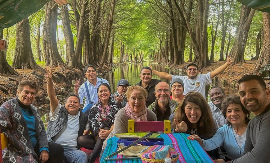 Image 25: Xochimilco floating gardens, Coyoacan and UNAM murals