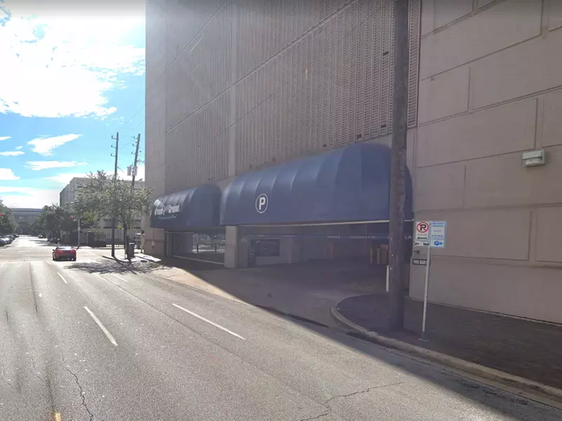 Parking at 1112 Clay St. Garage