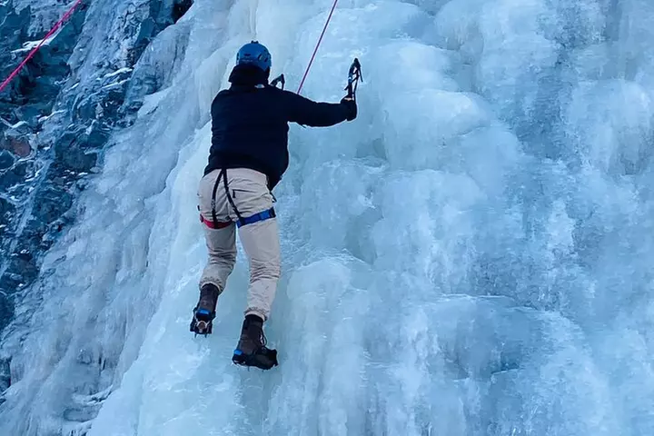 Winter Ice Climbing from Seward