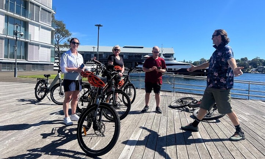 Image 10: Guided Electric Bike Tour of Sydney with Bluetooth helmets