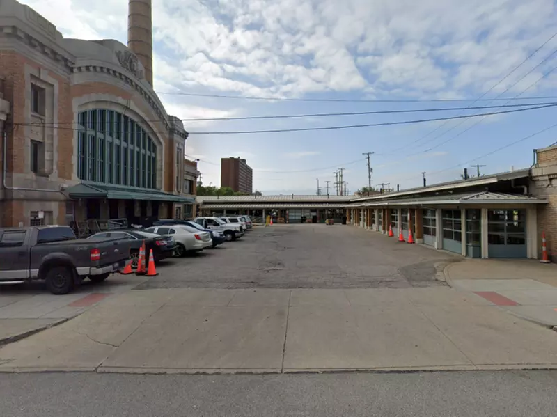 Parking at West Side Market Lot