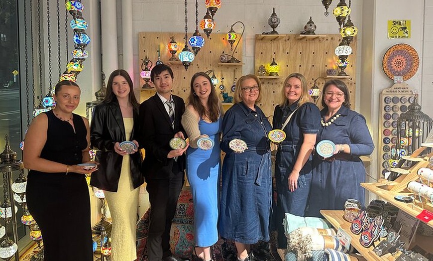 Image 2: Paint and Sip Classes Sydney: Ceramic Plates & Bowls