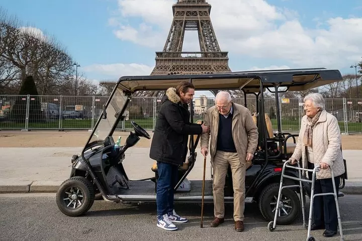 Visite privée de Paris Golf Panier Tour Visite sans effort (Hôtel Pickup) - Primary Image