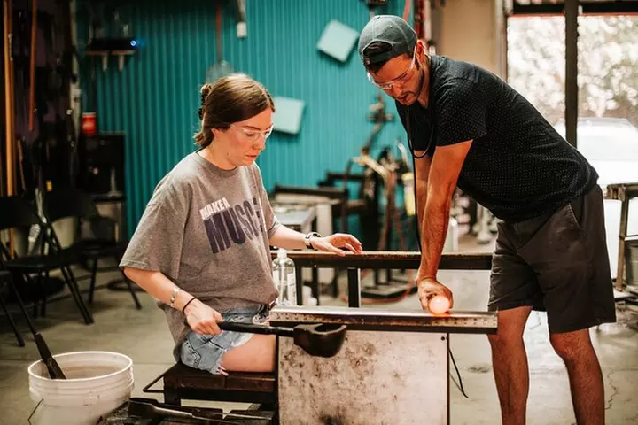 Introduction to Glassblowing Workshop in Sedona