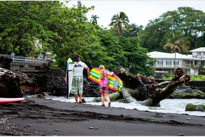Big Island Surf Lesson from Hilo