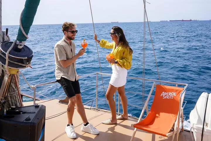 Crucero en barco por Aperol Spritz