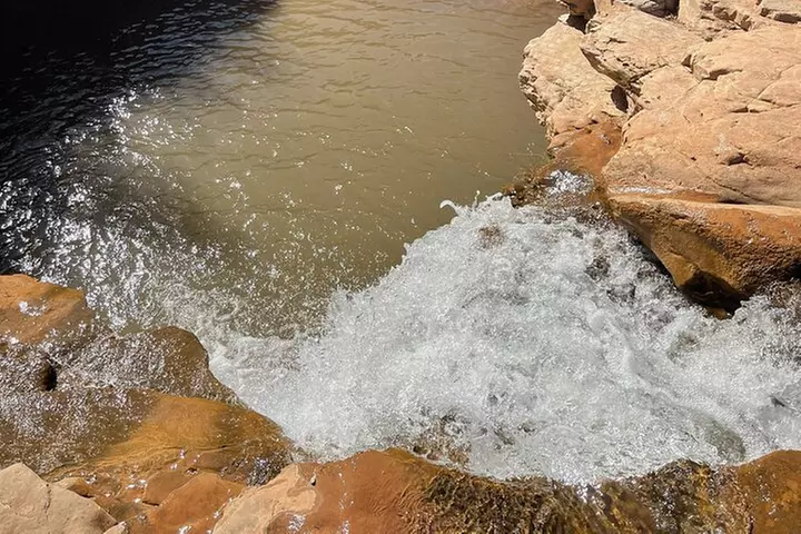 Zion Hummer Tour to Zion Waterfall with swimming