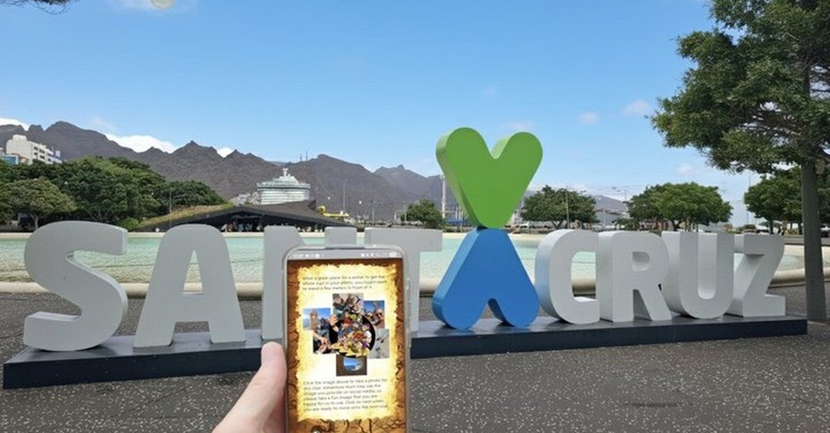 Visita autoguiada y caza de pistas a pie en Santa Cruz de Tenerife