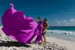 Flying Dress Photo Shoot in the Mexican Caribbean - Image 3