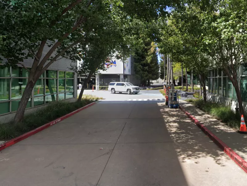 Parking at Alley Entrance - Hollis Business Center Garage