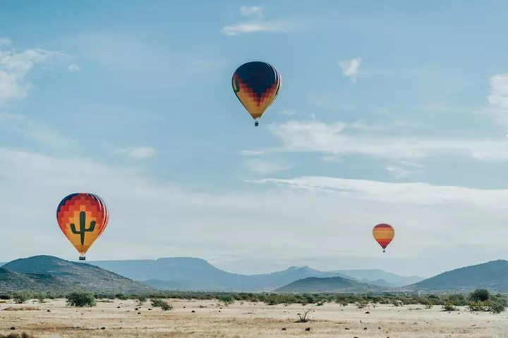 Tucson Morning Hot Air Balloon Ride with Bubbly + Breakfast