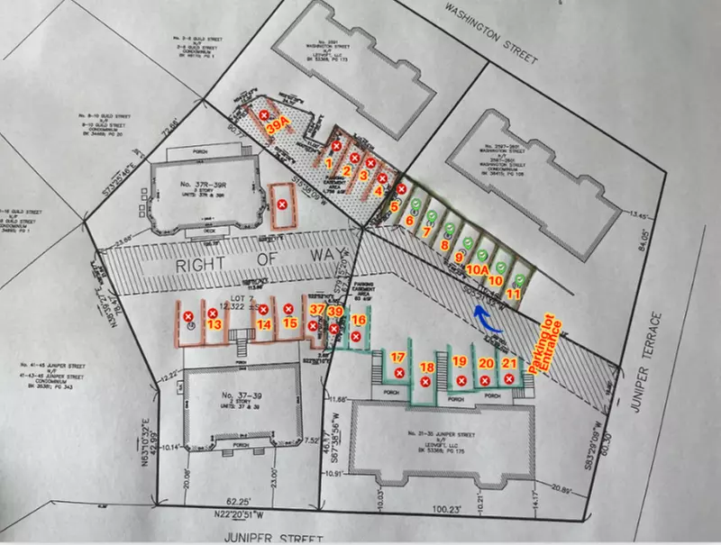 Parking at 2591 Washington St. Lot - Spots #6, 7, 8, 9, 10A, 10 or ...