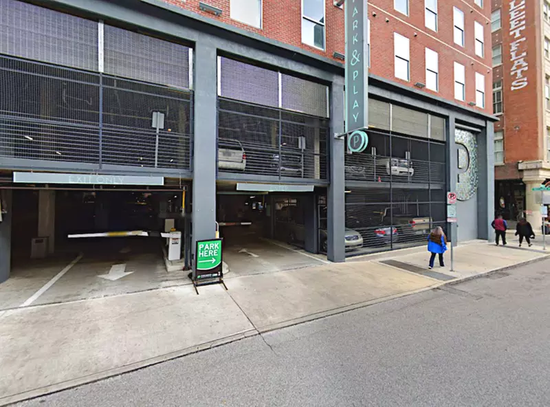 Parking at 100 S. Main St. Garage - P2724 - Second Medium