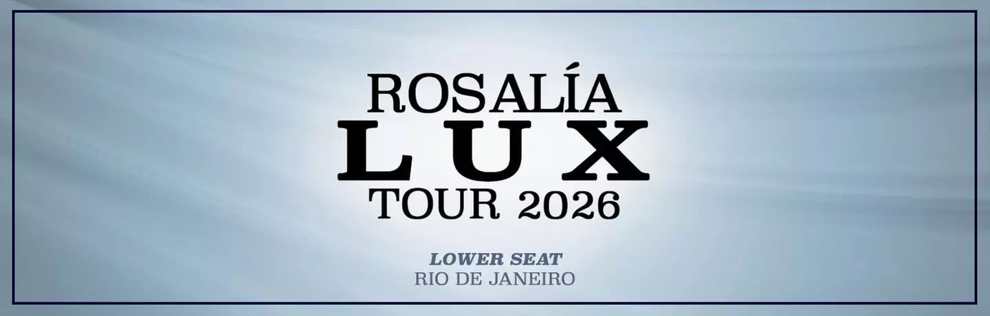 ✈ BRÉSIL | Rio De Janeiro - Concert Rosalia à Rio de Janeiro - Cat....