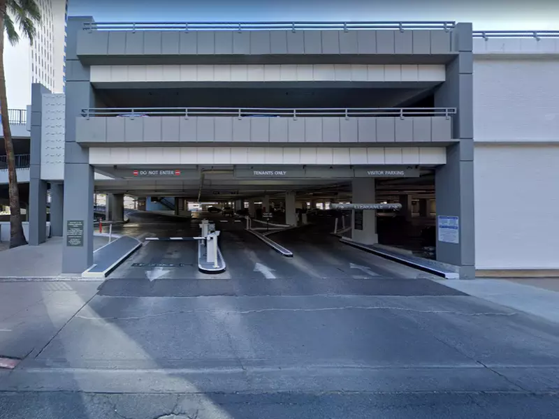 Parking at Phoenix Corp. Garage