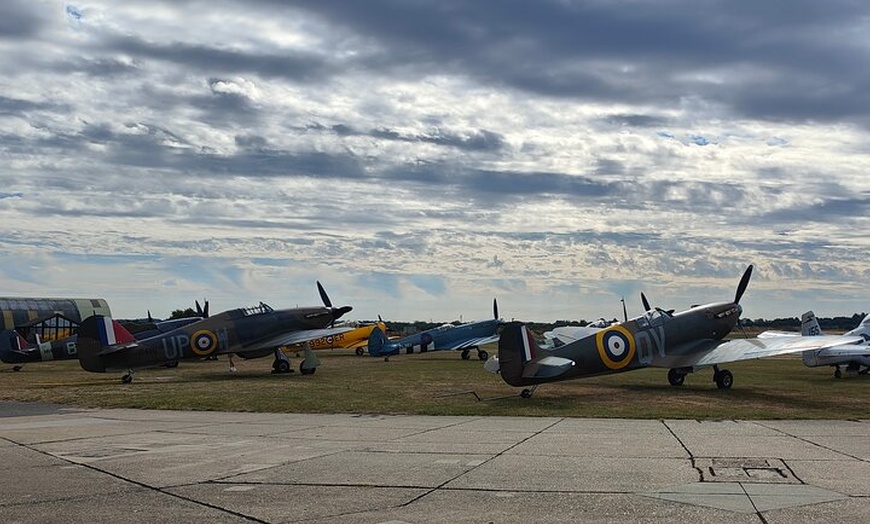 Image 28: Duxford IWM Air Museum Private Car Day Trip London Hotel Pickup