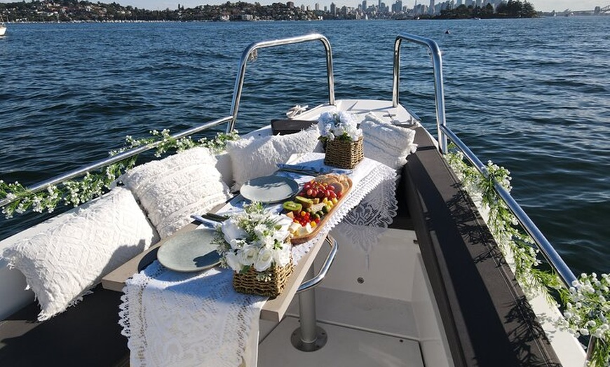 Image 2: Luxury Self Drive Boat Hire Sydney Harbour