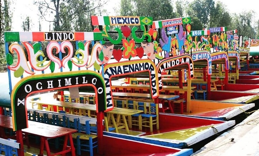 Image 8: Premium Xochimilco Trajinera Boat Tour with Mezcal & Craft Beer