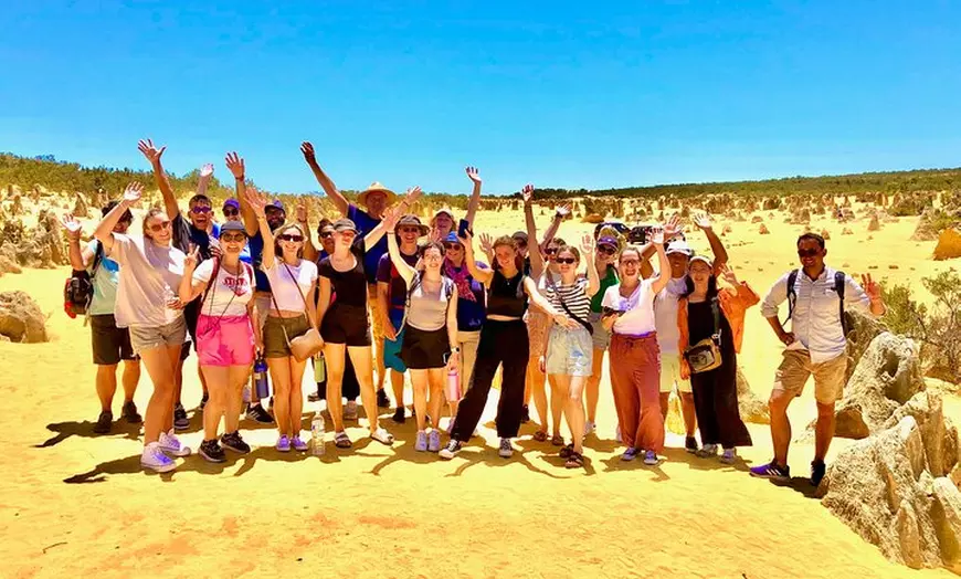 Image 2: Pinnacles Desert Sunset and Stargazing Adventure Tour