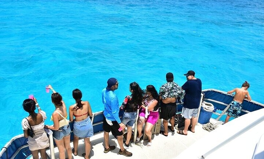 Image 13: Isla Mujeres Private Catamaran Tour with Transportation
