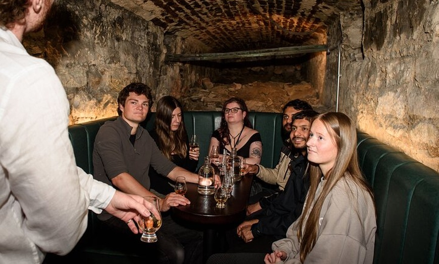 Image 1: 90min Underground Whisky Tasting in Edinburgh's Old Town
