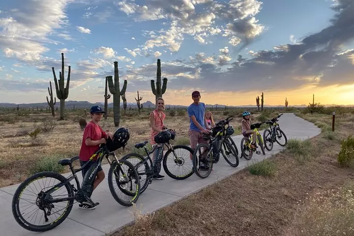 Arizona Desert Guided E-Bike Tour