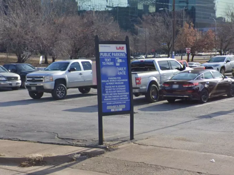 Parking at 1100 McKinney Ave. Lot