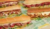 $10 For $20 Worth Of Sandwiches & More